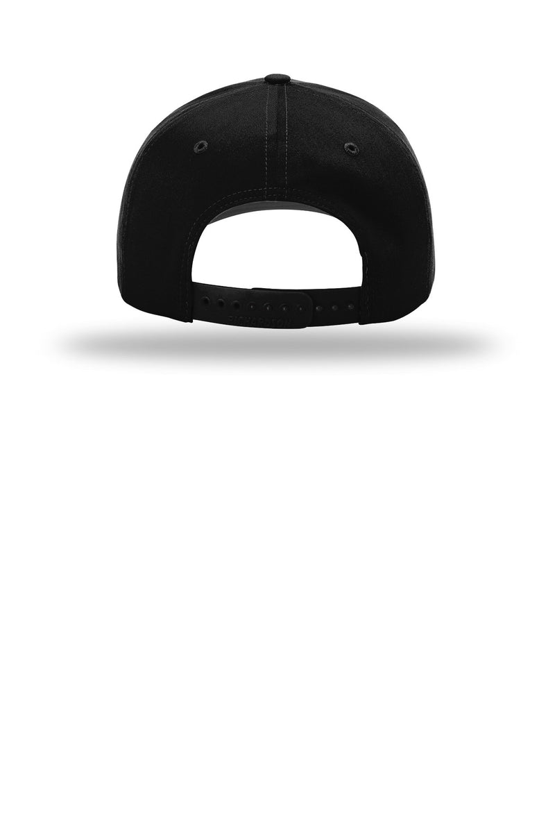 Richardson Pro Twill Snapback - Black