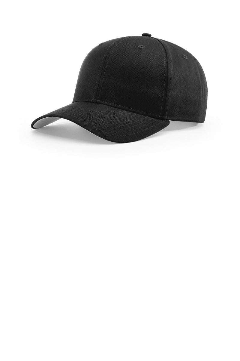 Richardson Pro Twill Snapback - Black