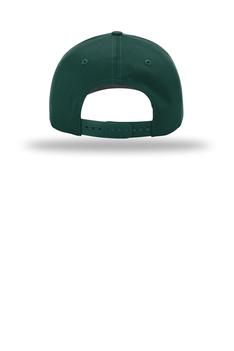 Richardson Pro Twill Snapback - Dark Green