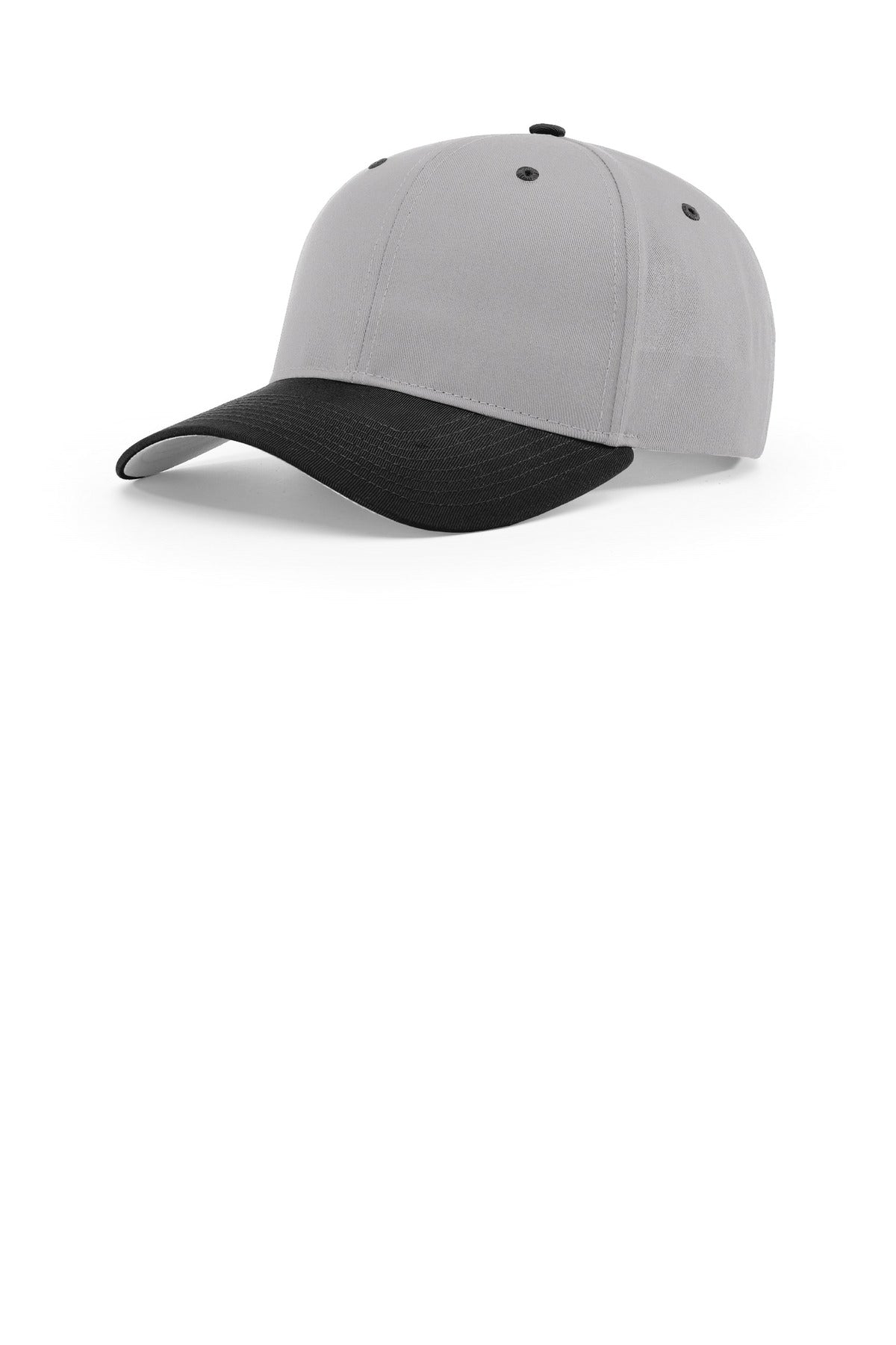 Richardson Pro Twill Snapback - Grey/ Grey/ Black