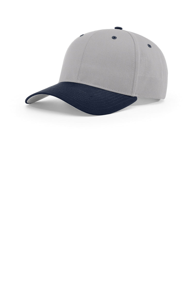 Richardson Pro Twill Snapback - Grey/ Grey/ Navy