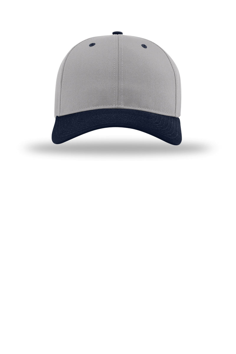 Richardson Pro Twill Snapback - Grey/ Grey/ Navy