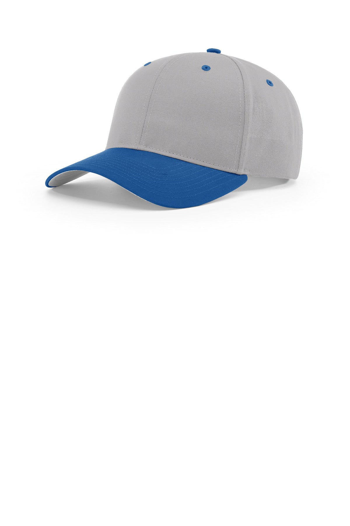 Richardson Pro Twill Snapback - Grey/ Grey/ Royal