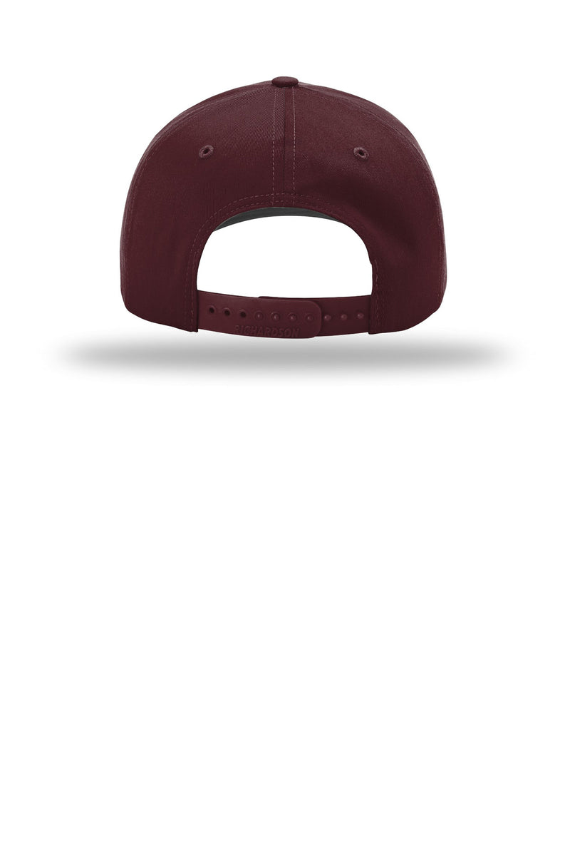 Richardson Pro Twill Snapback - Maroon