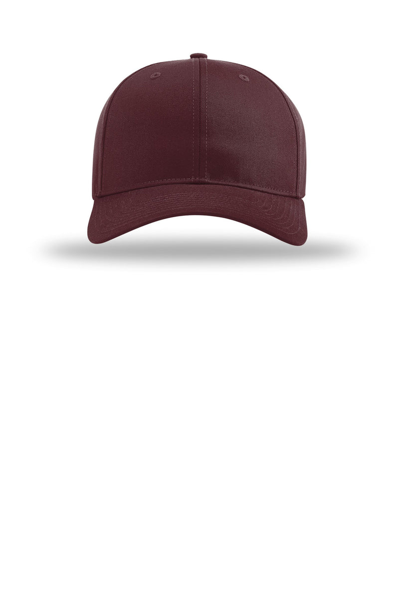 Richardson Pro Twill Snapback - Maroon
