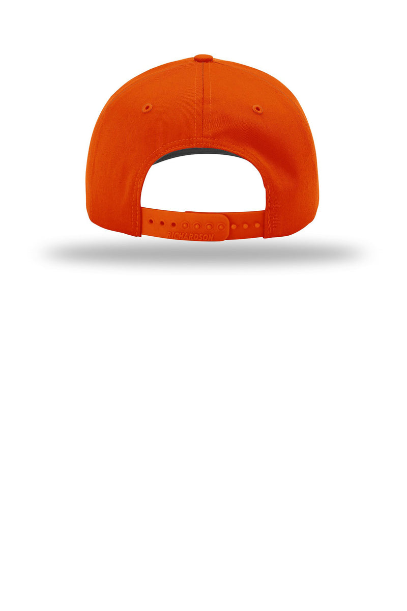 Richardson Pro Twill Snapback - Orange