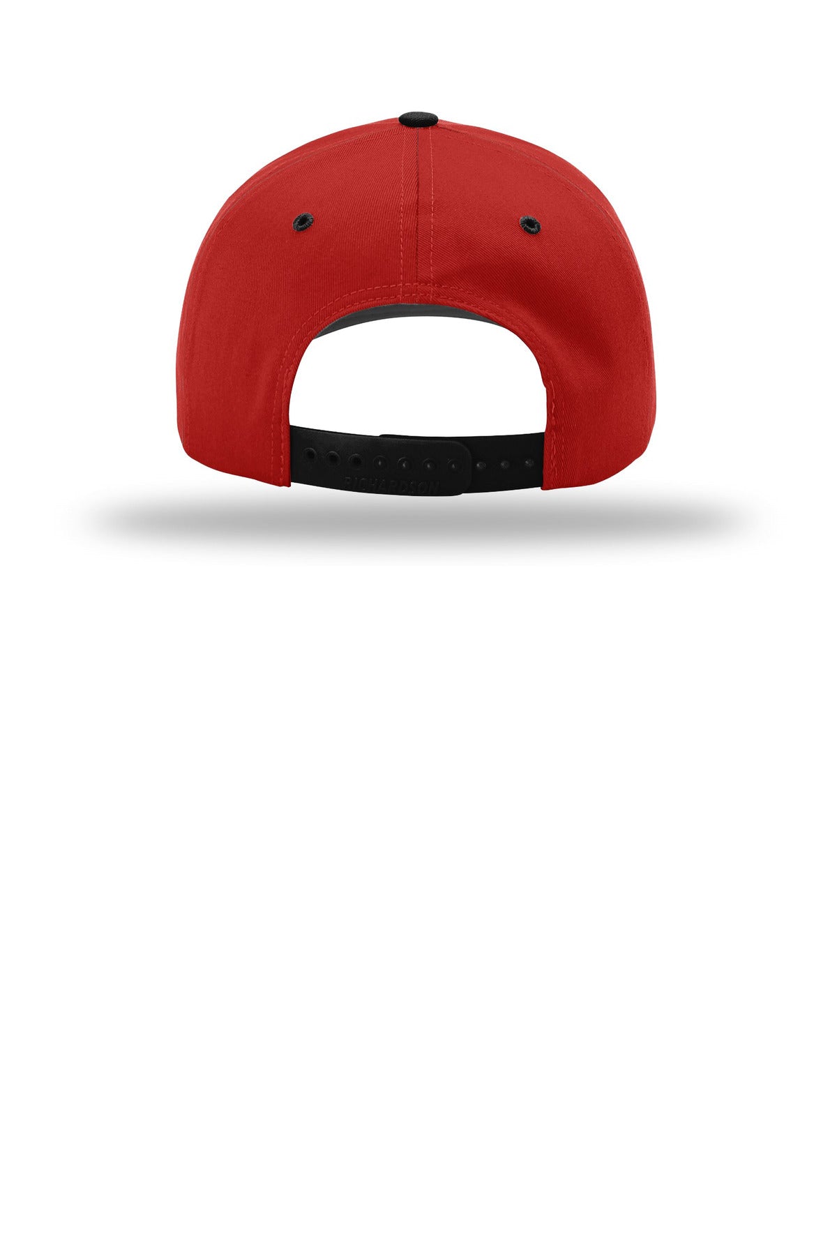 Richardson Pro Twill Snapback - Red/ Red/ Black