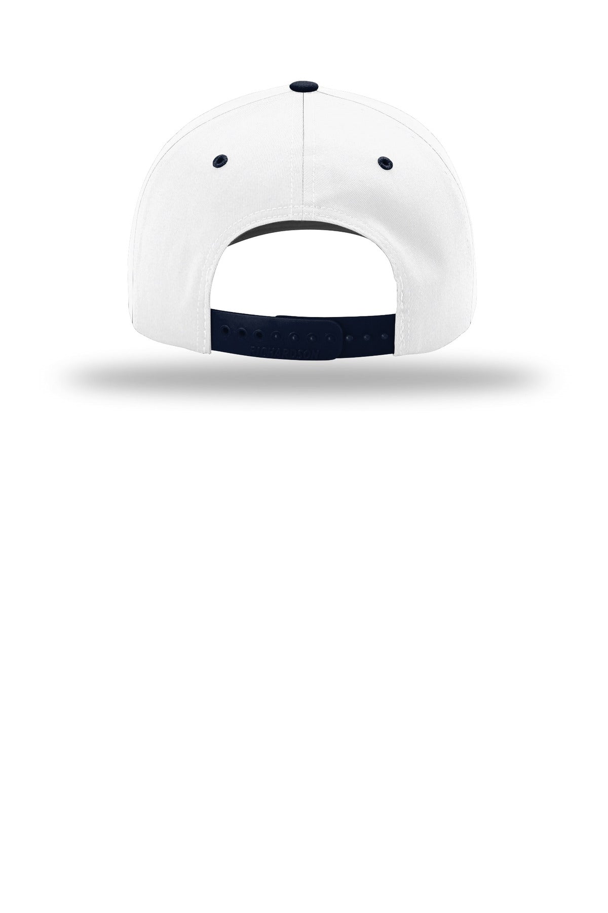 Richardson Pro Twill Snapback - White/ White/ Navy