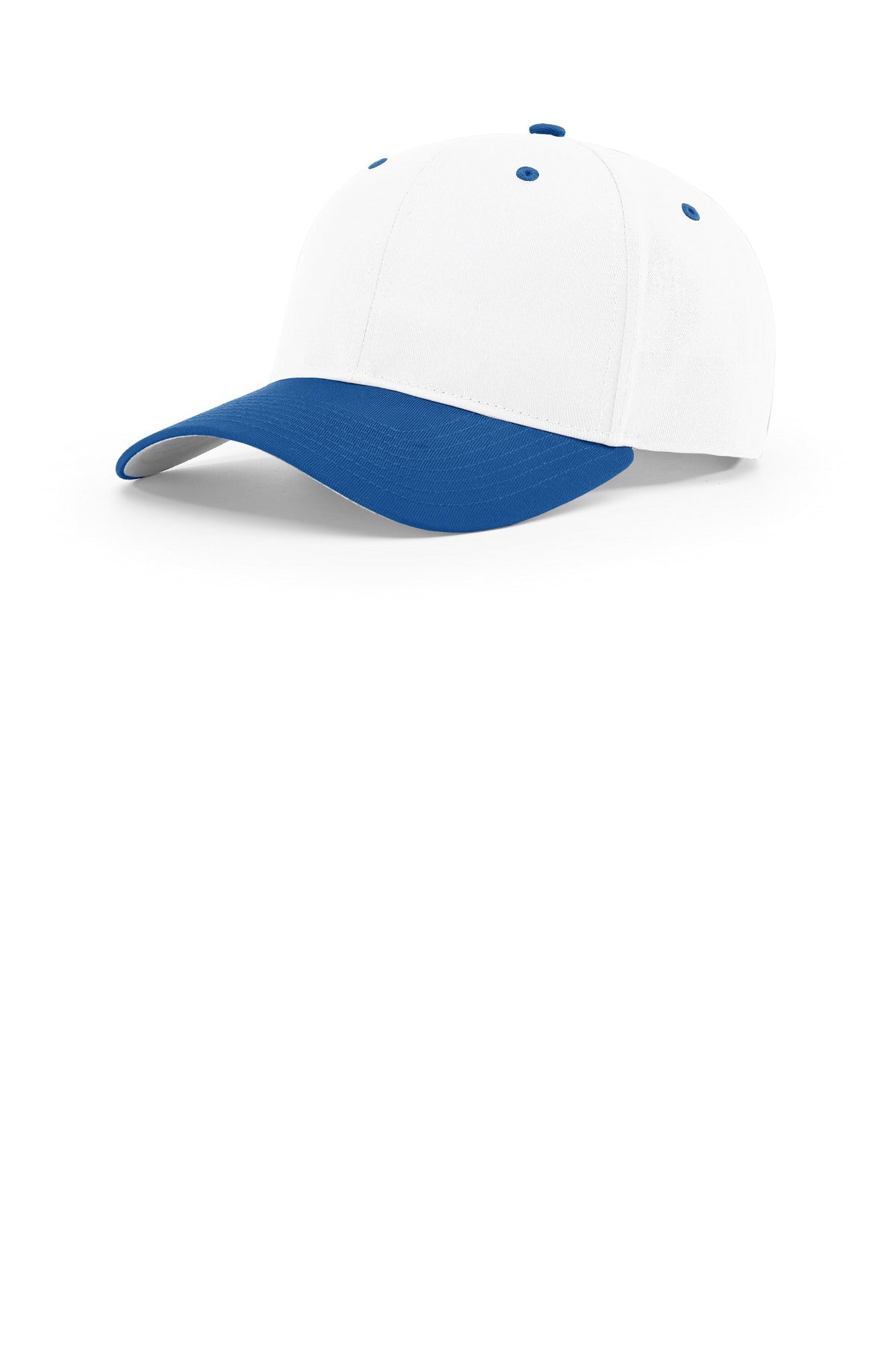 Richardson Pro Twill Snapback - White/ White/ Royal
