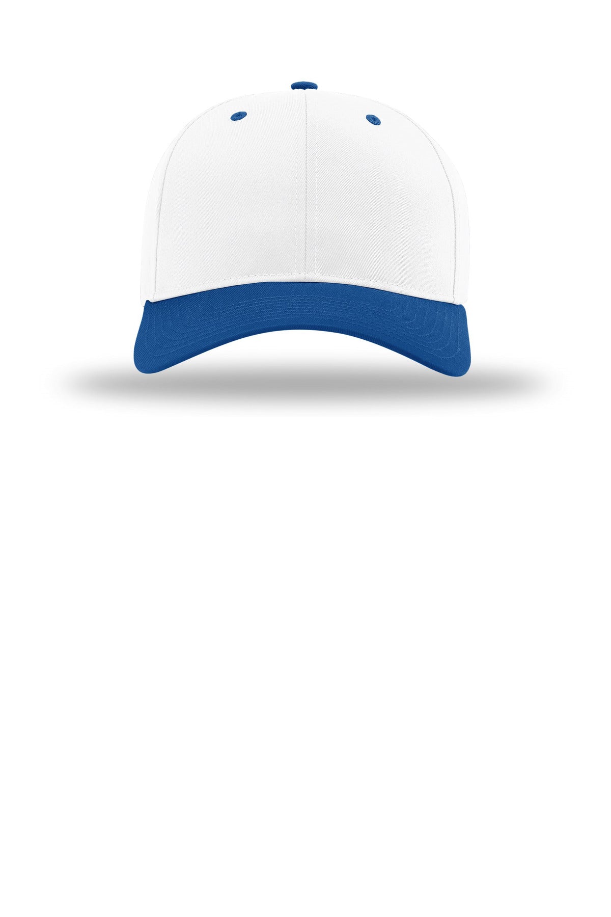 Richardson Pro Twill Snapback - White/ White/ Royal