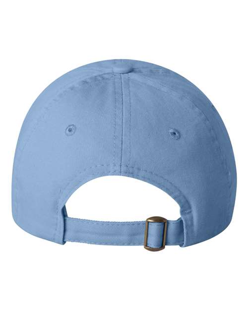 Youth Small Fit Bio-Washed Dad Hat - Baby Blue