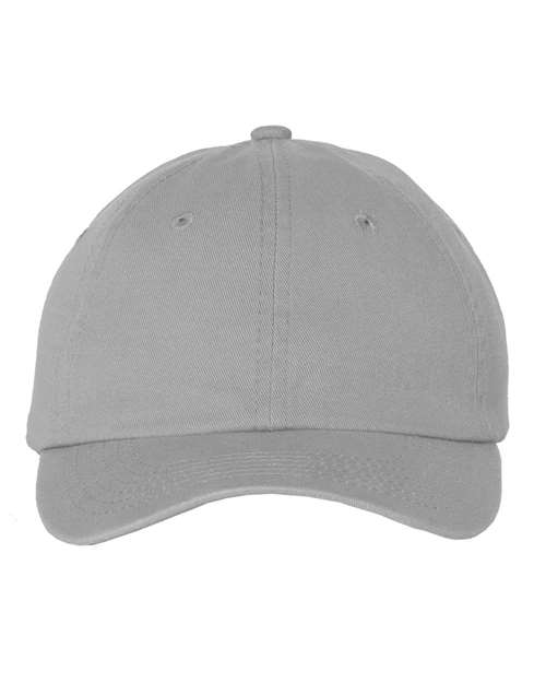 Youth Small Fit Bio-Washed Dad Hat - Grey