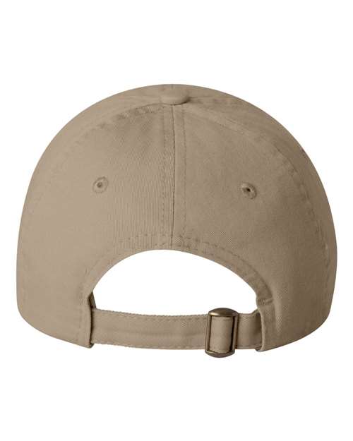 Youth Small Fit Bio-Washed Dad Hat - Khaki