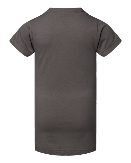 Girls' Fine Jersey Tee - Charcoal
