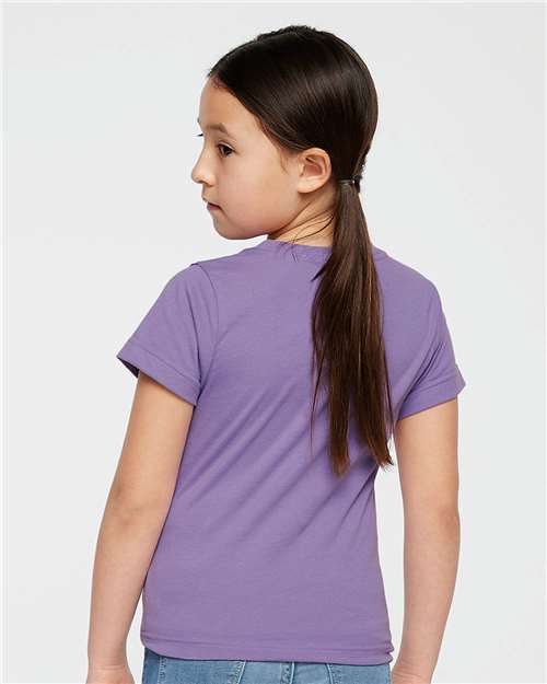 Girls' Fine Jersey Tee - Lavender