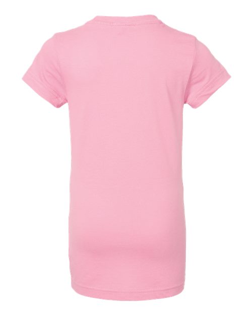 Girls' Fine Jersey Tee - Pink