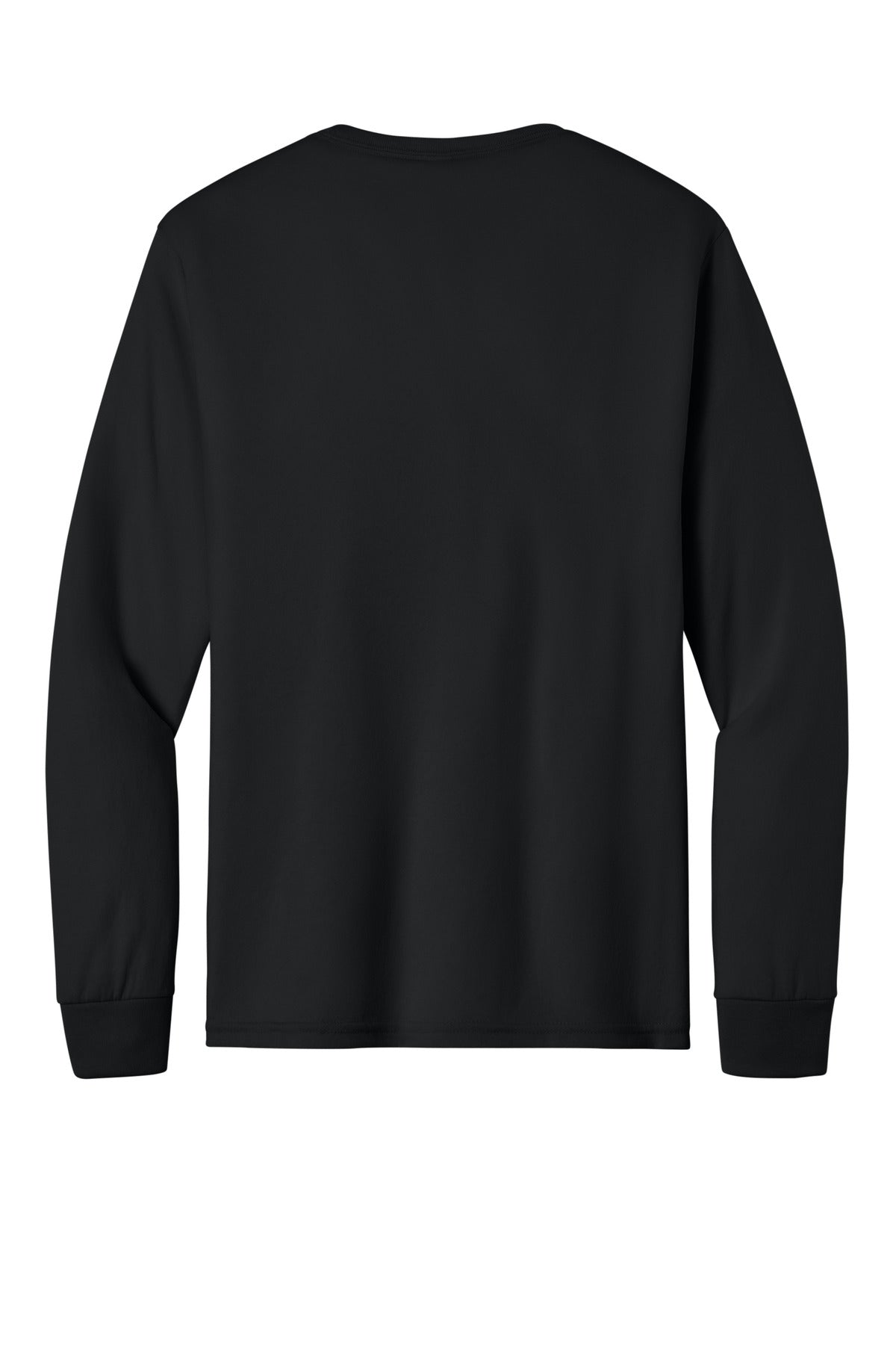 Jerzees Dri-Power 100% Polyester Long Sleeve T-Shirt - Black