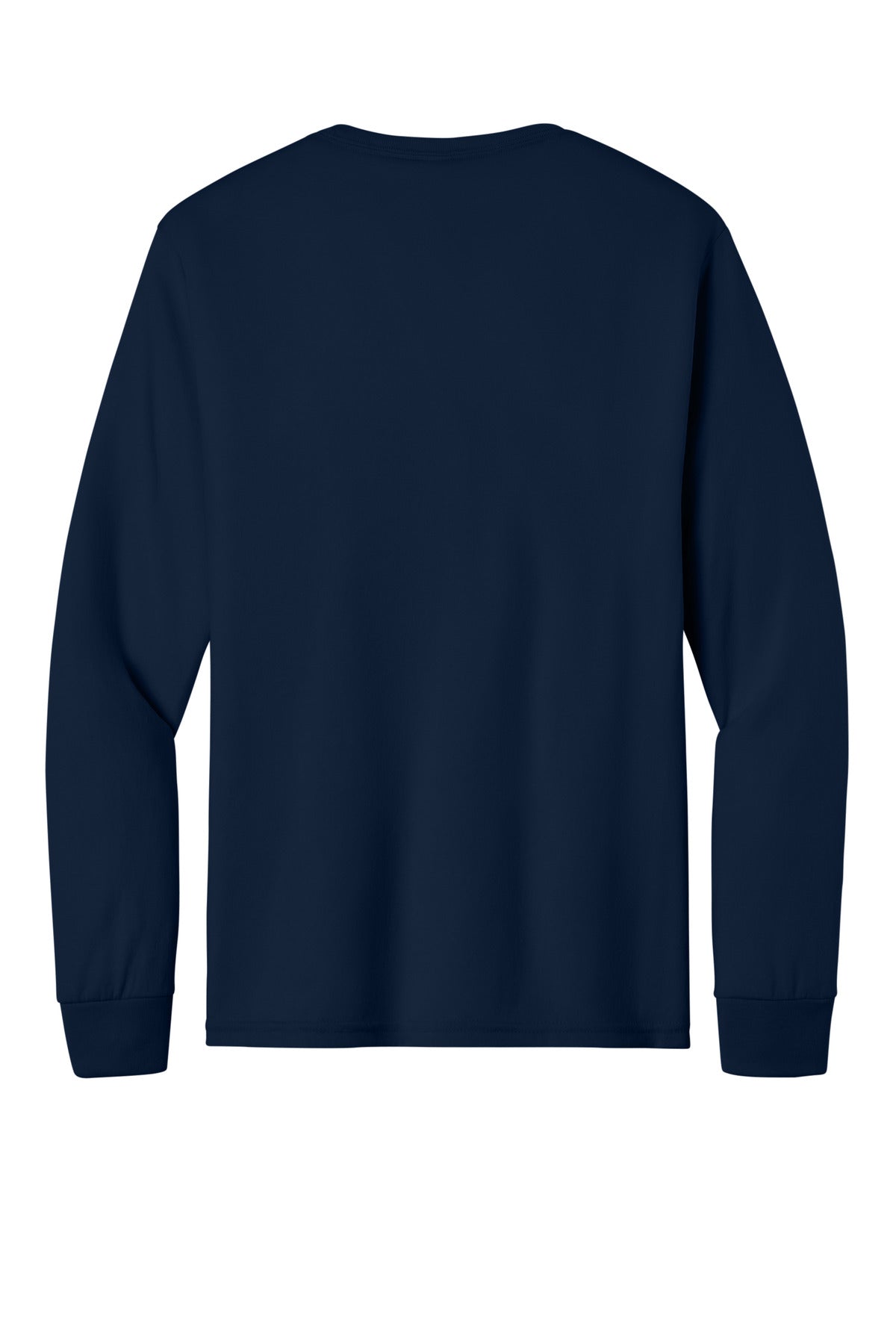 Jerzees Dri-Power 100% Polyester Long Sleeve T-Shirt - J. Navy
