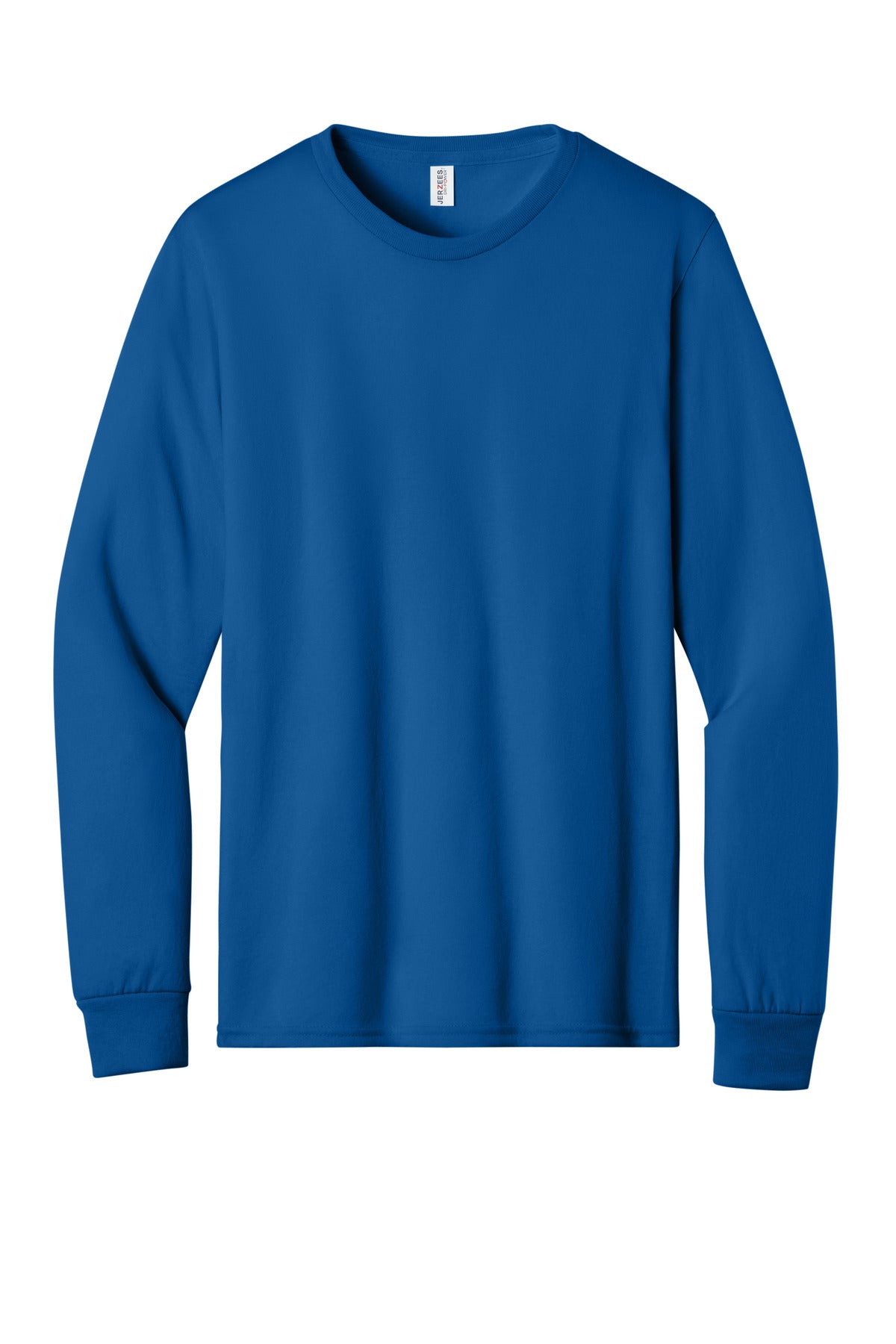 Jerzees Dri-Power 100% Polyester Long Sleeve T-Shirt - Royal