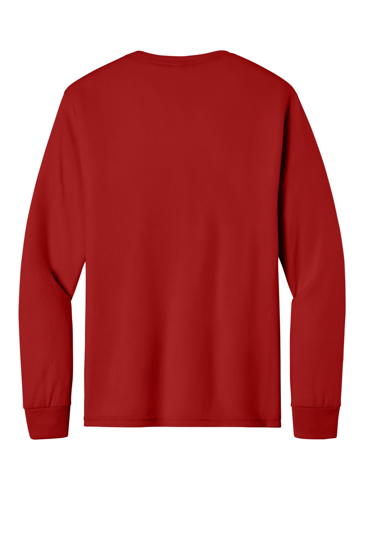Jerzees Dri-Power 100% Polyester Long Sleeve T-Shirt - True Red