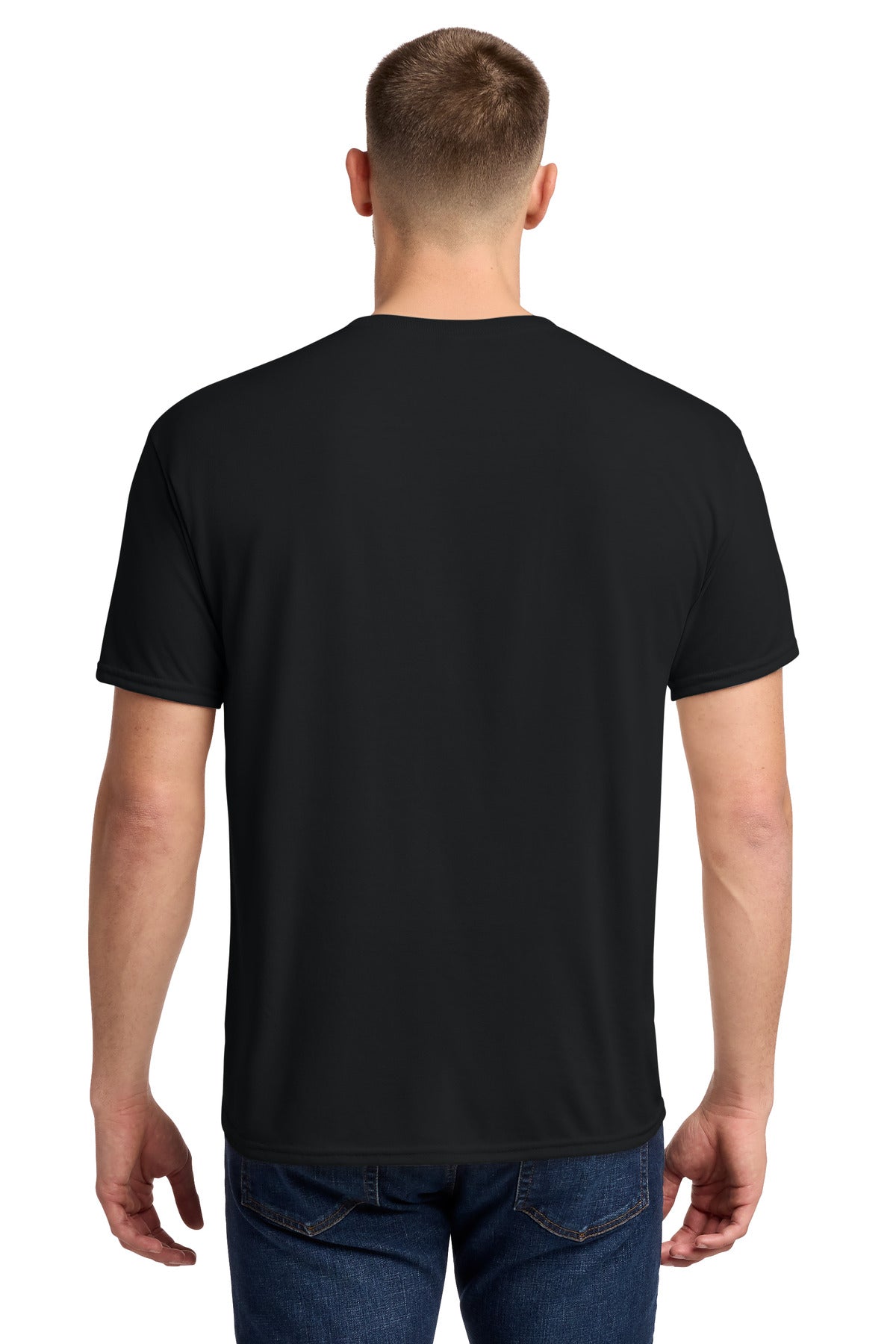Jerzees Dri-Power 100% Polyester T-Shirt - Black