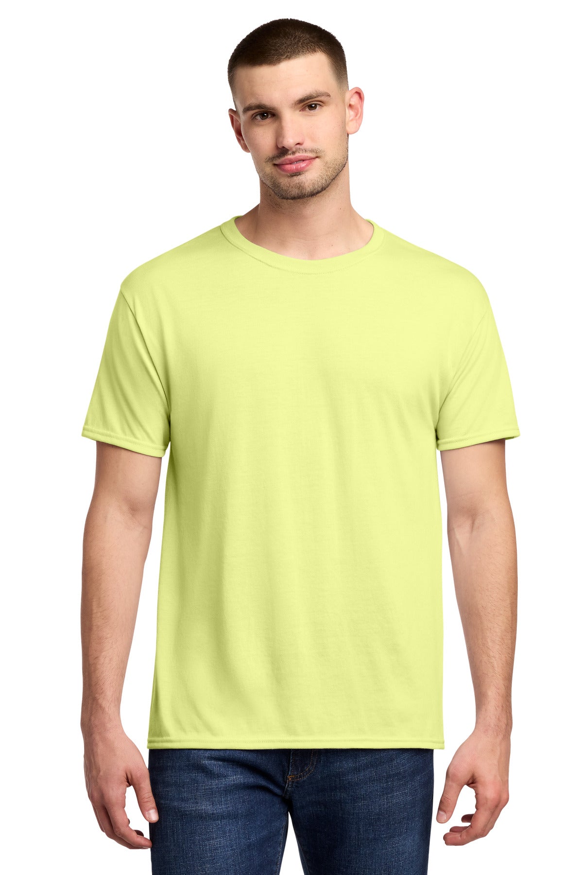 Jerzees Dri-Power 100% Polyester T-Shirt - Celery Juice