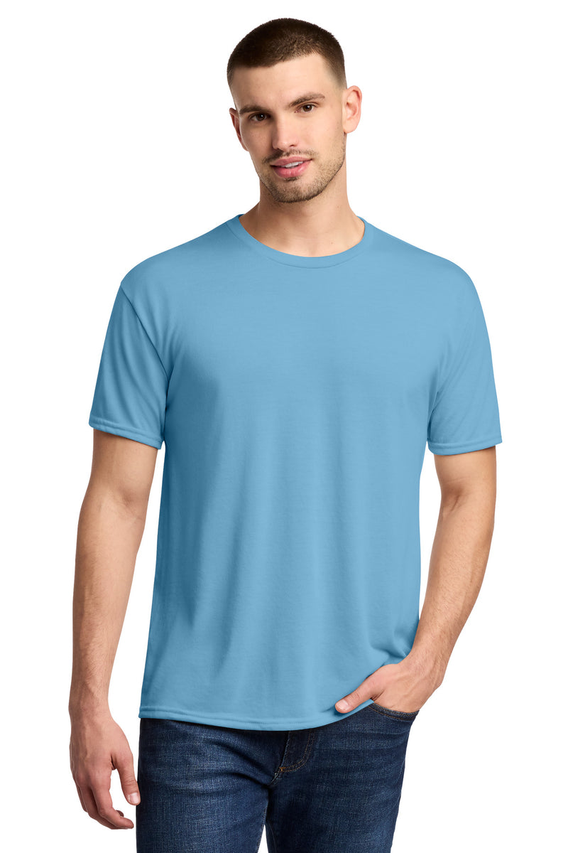 Jerzees Dri-Power 100% Polyester T-Shirt - Light Blue
