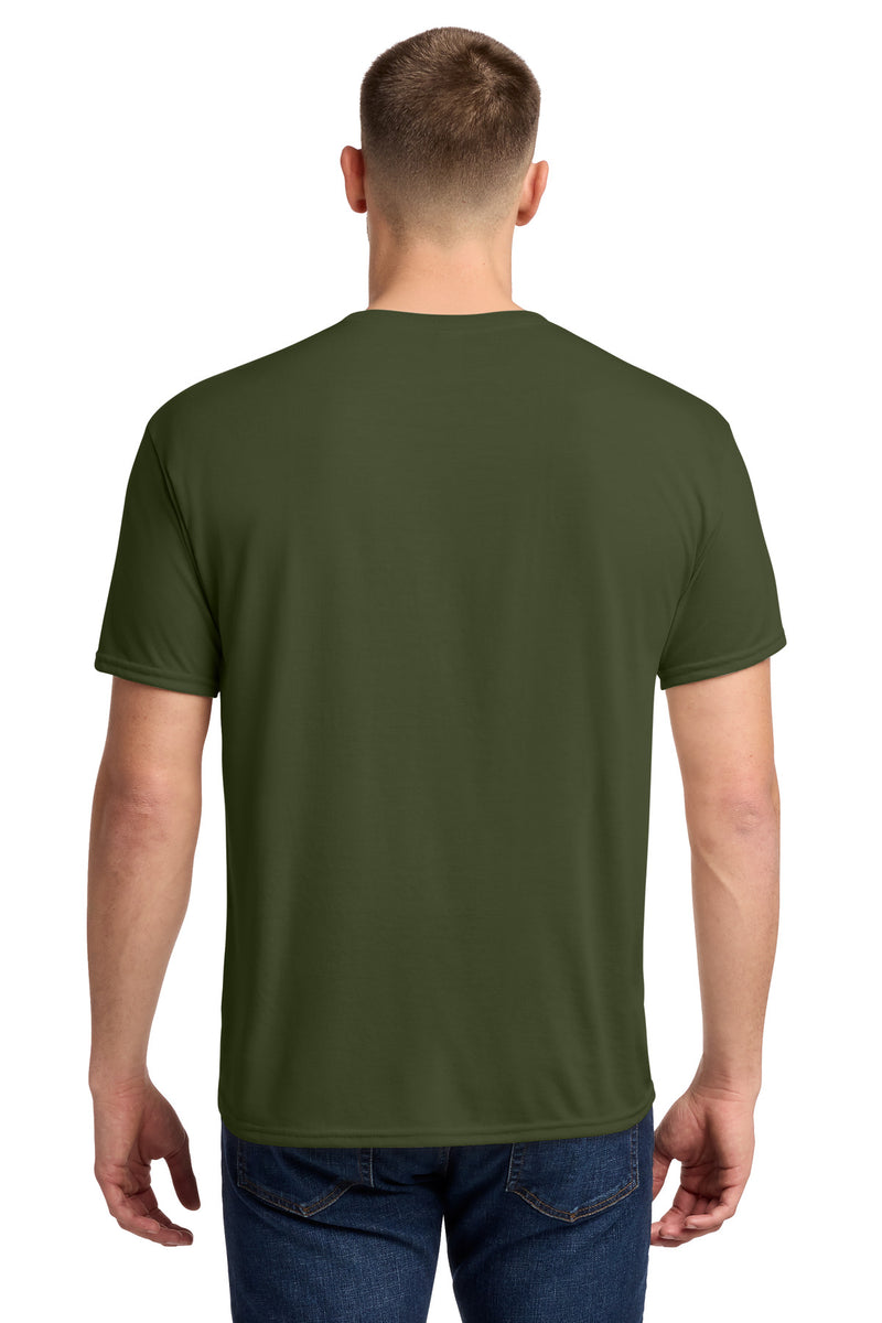 Jerzees Dri-Power 100% Polyester T-Shirt - Military Green