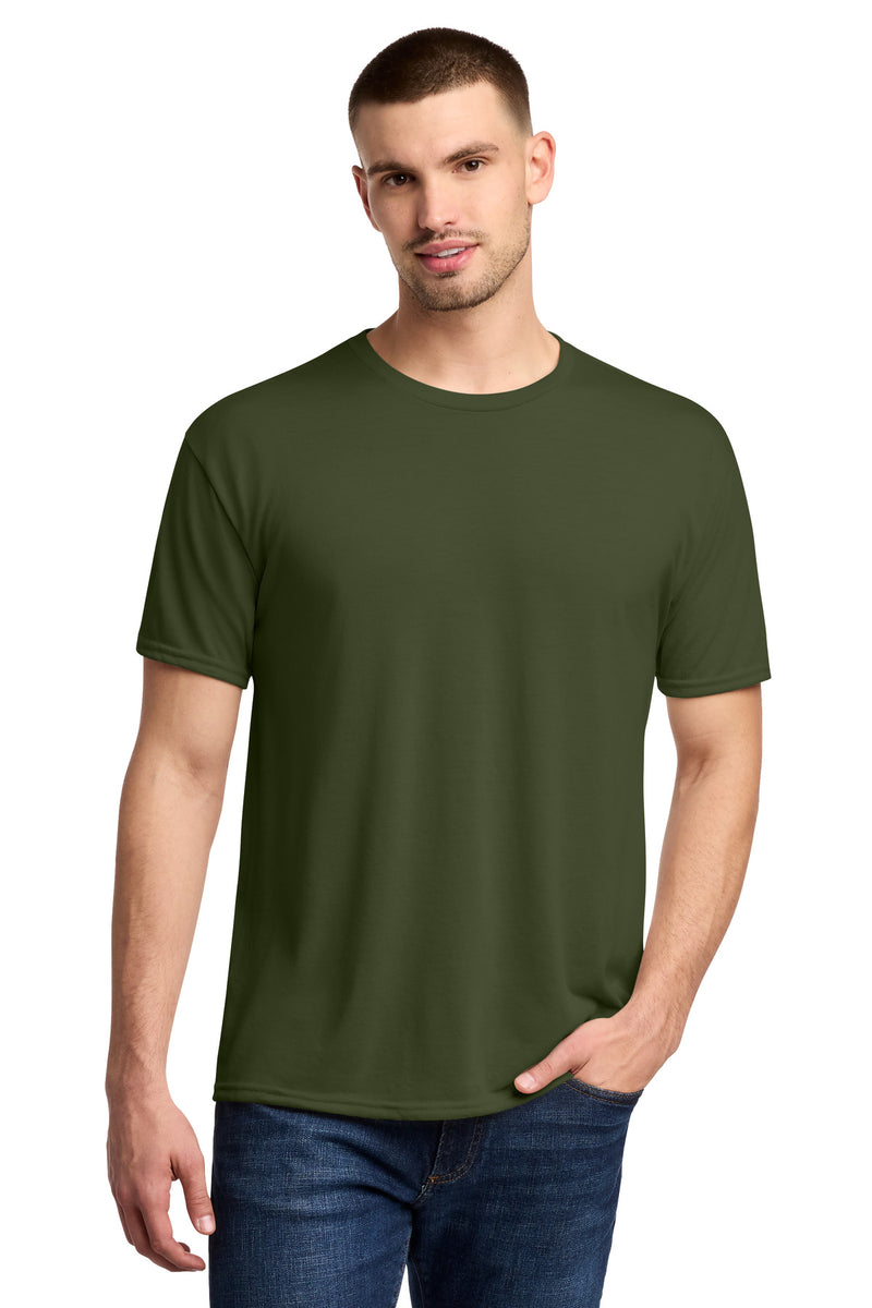 Jerzees Dri-Power 100% Polyester T-Shirt - Military Green
