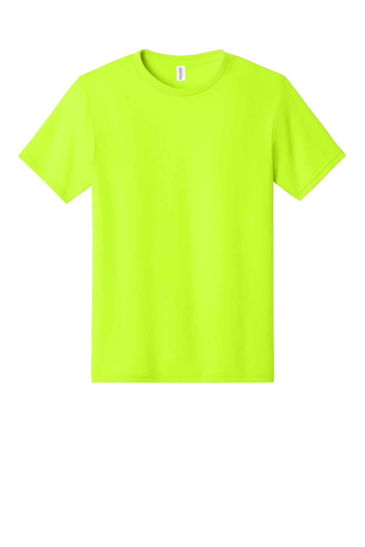 Jerzees Dri-Power 100% Polyester T-Shirt - Safety Green