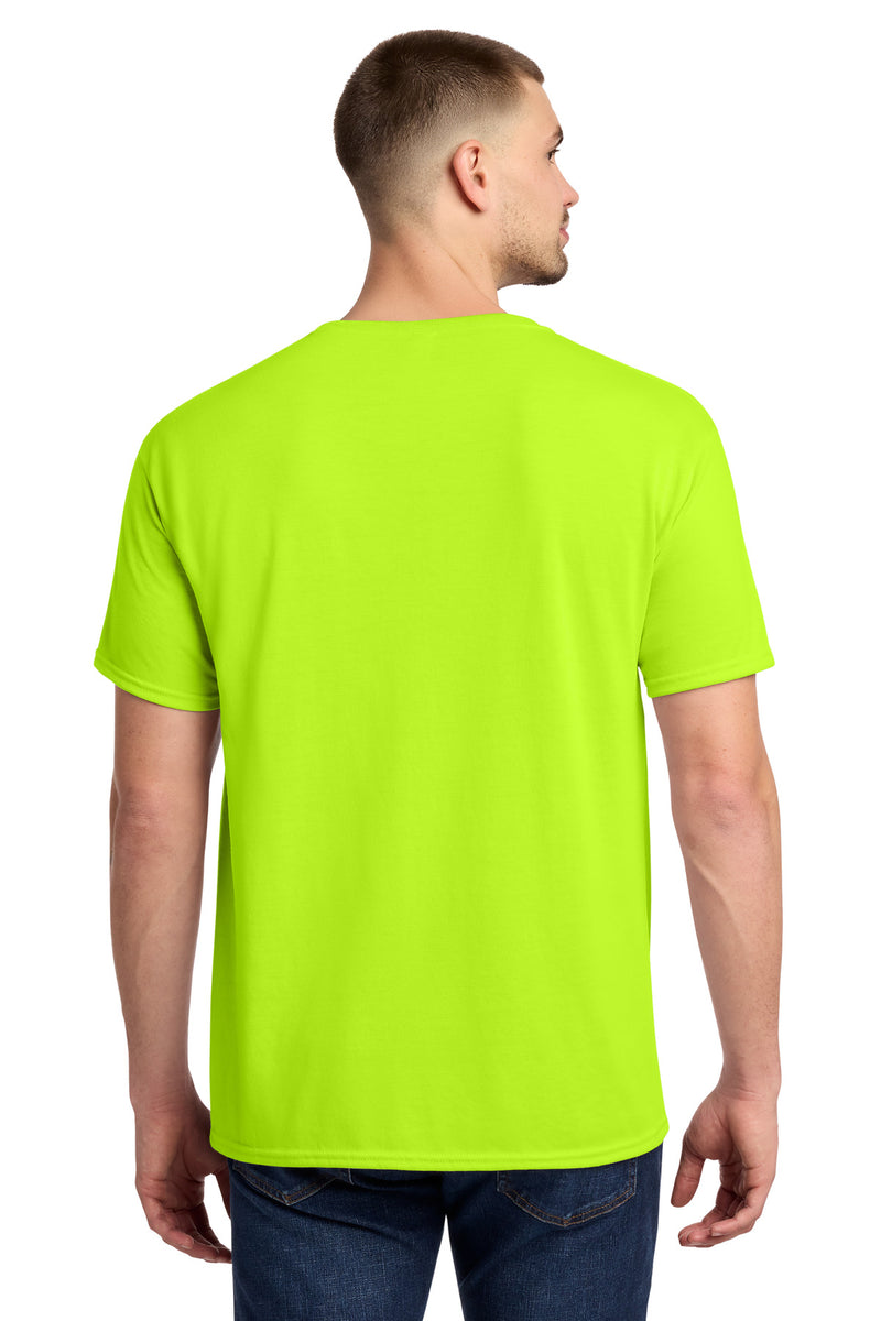 Jerzees Dri-Power 100% Polyester T-Shirt - Safety Green