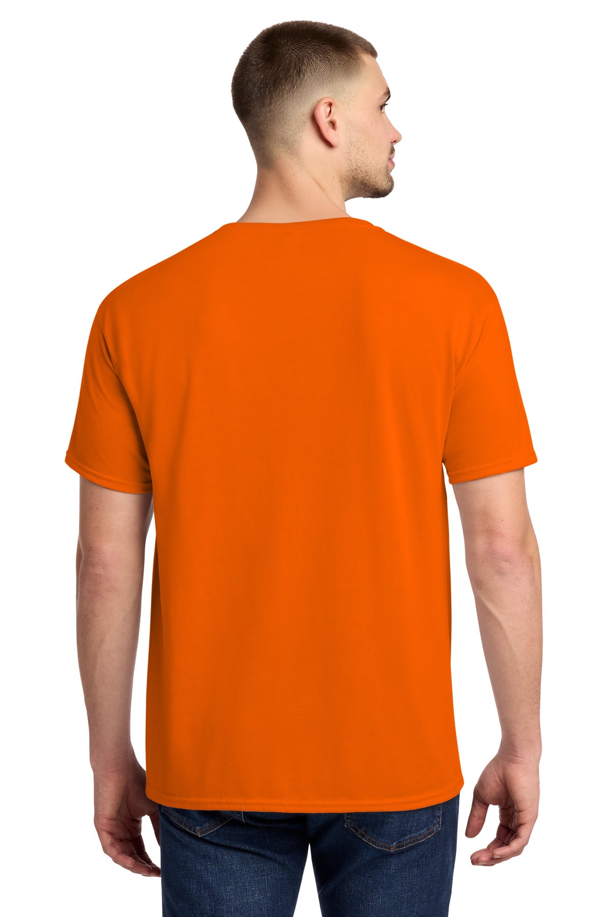 Jerzees Dri-Power 100% Polyester T-Shirt - Safety Orange