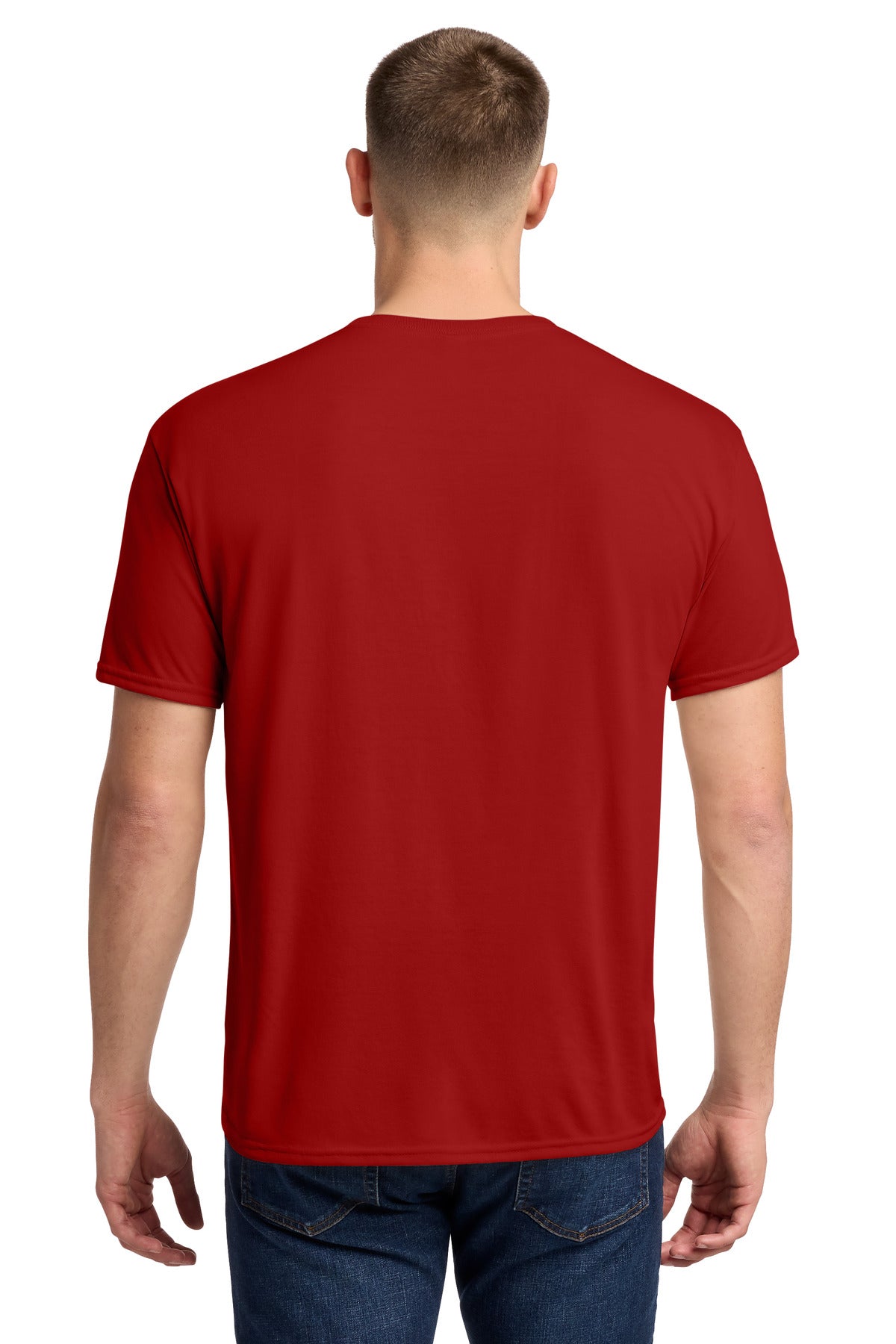 Jerzees Dri-Power 100% Polyester T-Shirt - True Red