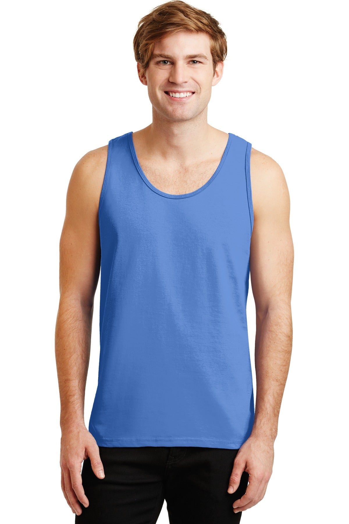 Gildan - Ultra Cotton 100% US Cotton Tank Top - Carolina Blue
