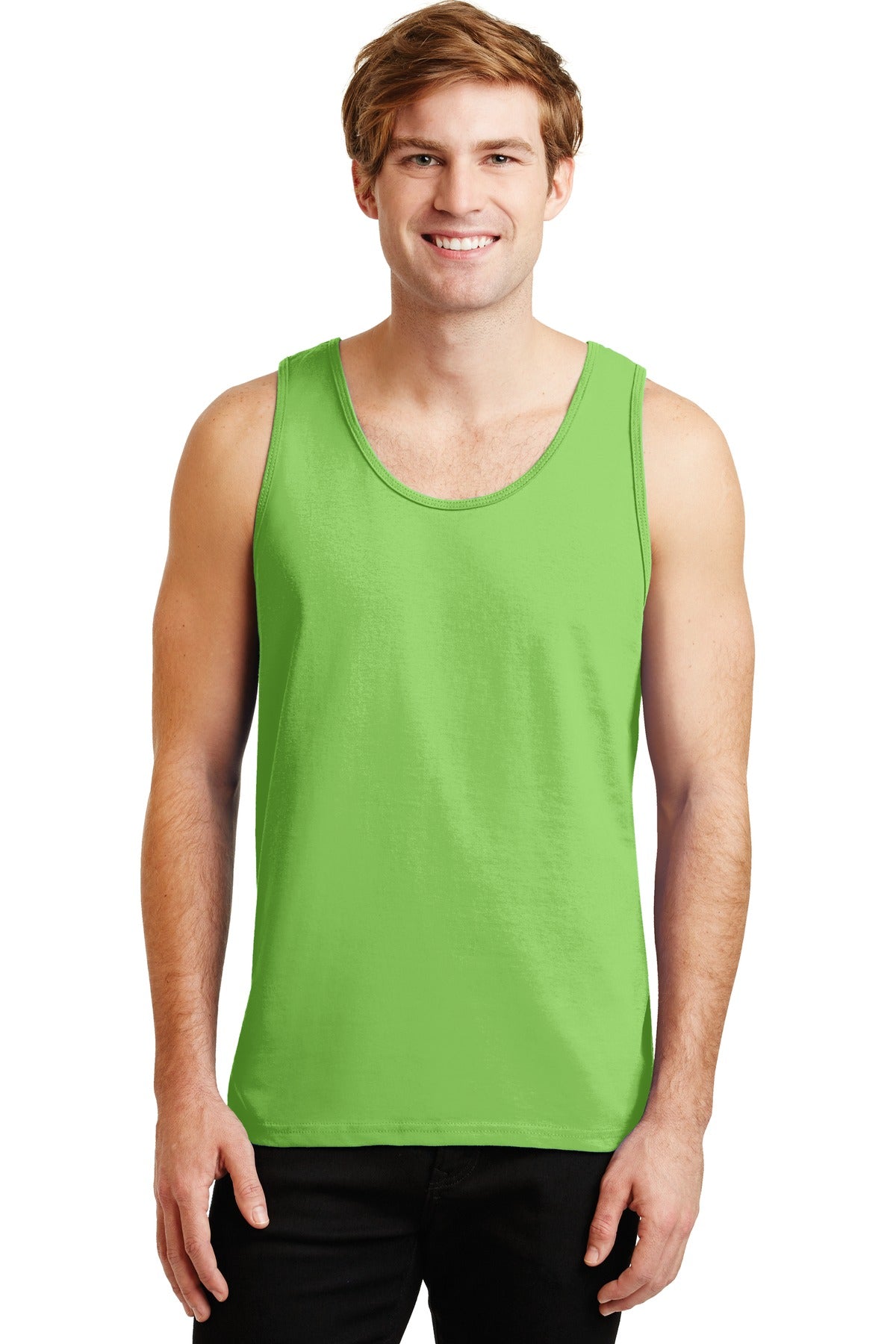 Gildan - Ultra Cotton 100% US Cotton Tank Top - Lime