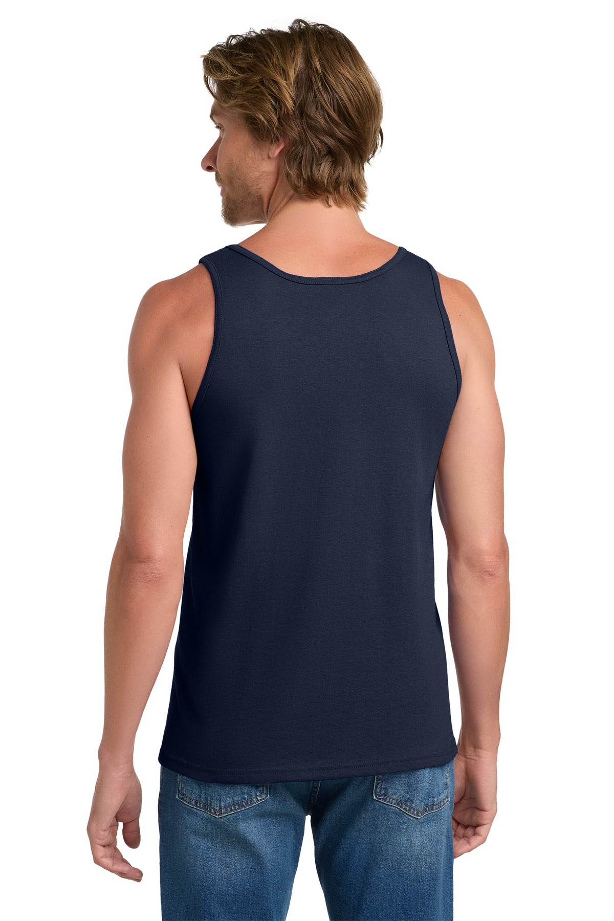 Gildan - Ultra Cotton 100% US Cotton Tank Top - Navy