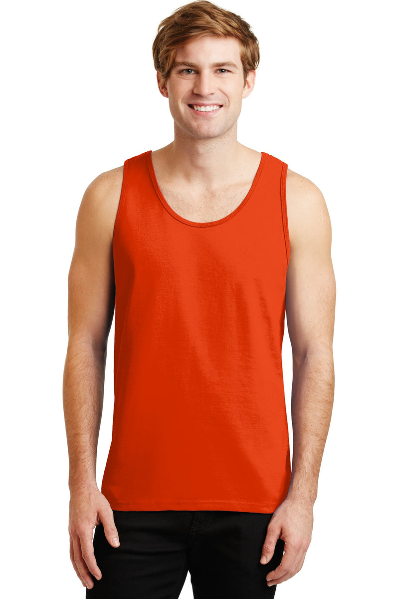 Gildan - Ultra Cotton 100% US Cotton Tank Top - Orange
