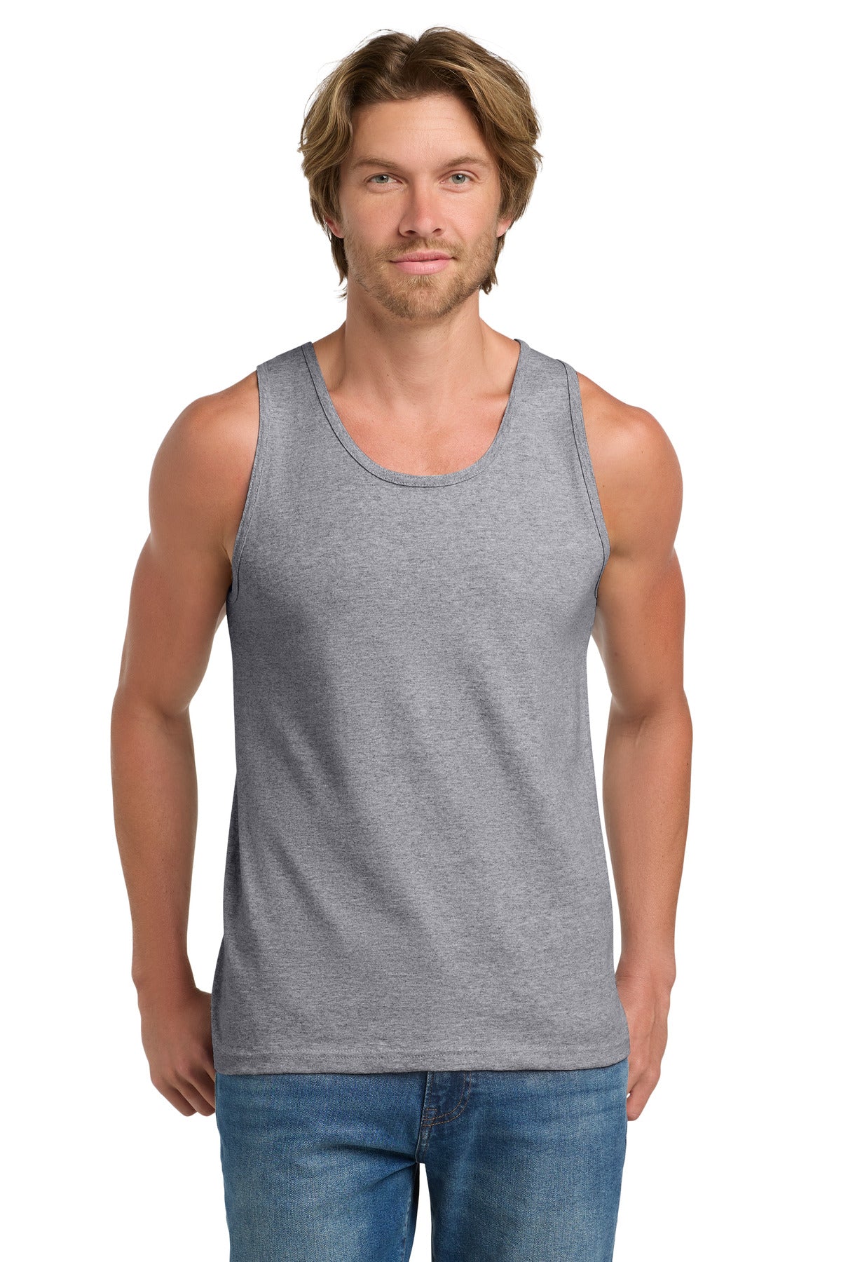 Gildan - Ultra Cotton 100% US Cotton Tank Top - Sport Grey