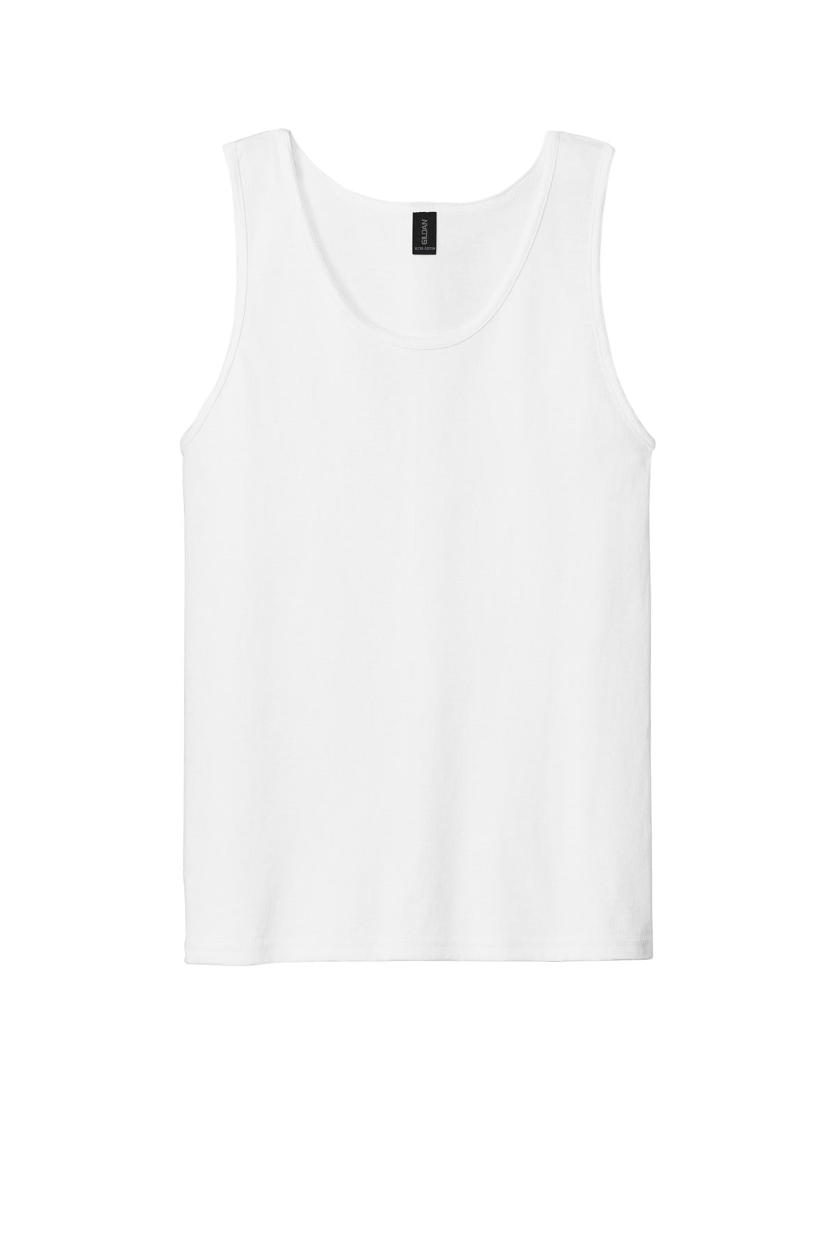 Gildan - Ultra Cotton 100% US Cotton Tank Top - White