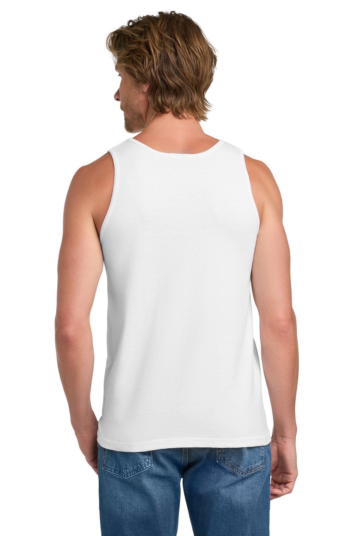 Gildan - Ultra Cotton 100% US Cotton Tank Top - White