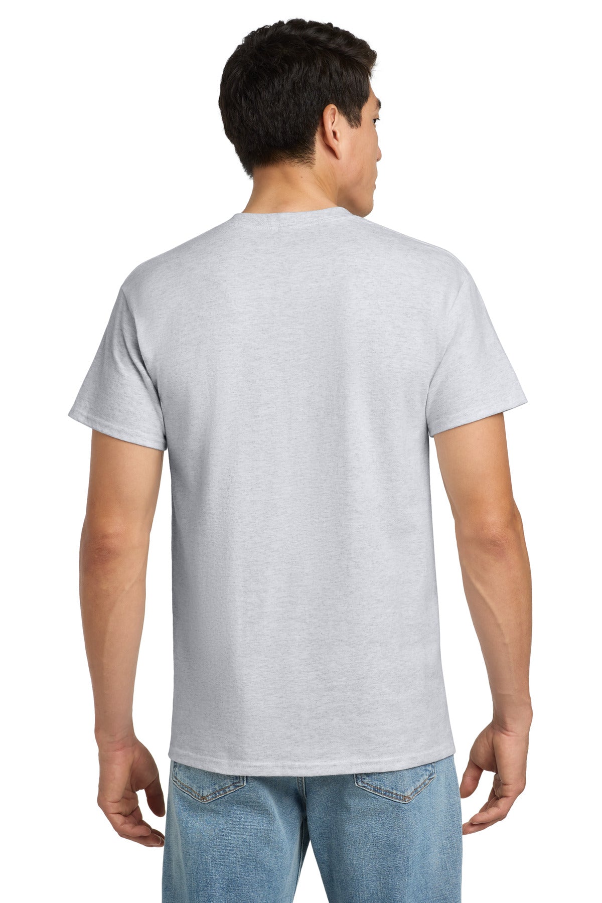 Gildan - Ultra Cotton 100% US Cotton T-Shirt with Pocket - Ash