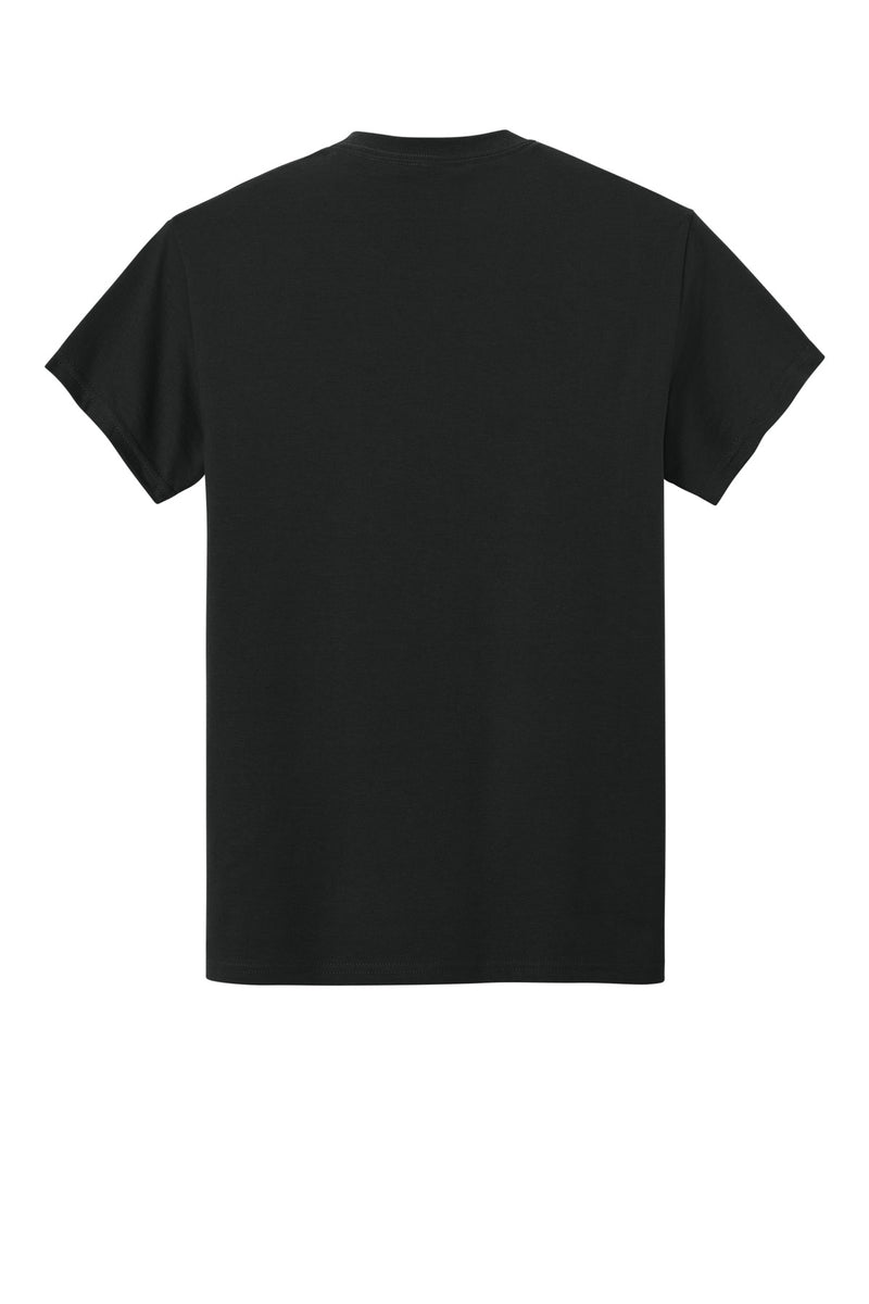 Gildan - Ultra Cotton 100% US Cotton T-Shirt with Pocket - Black