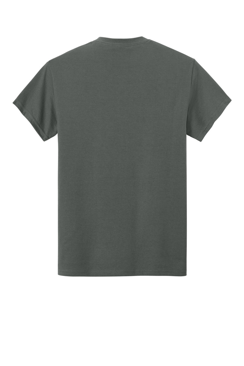 Gildan - Ultra Cotton 100% US Cotton T-Shirt with Pocket - Charcoal