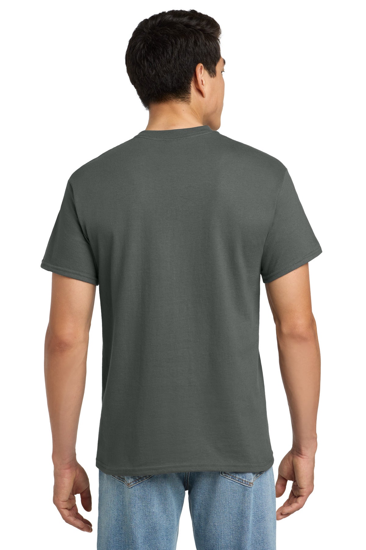 Gildan - Ultra Cotton 100% US Cotton T-Shirt with Pocket - Charcoal