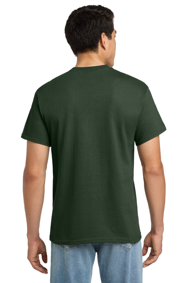 Gildan - Ultra Cotton 100% US Cotton T-Shirt with Pocket - Forest Green