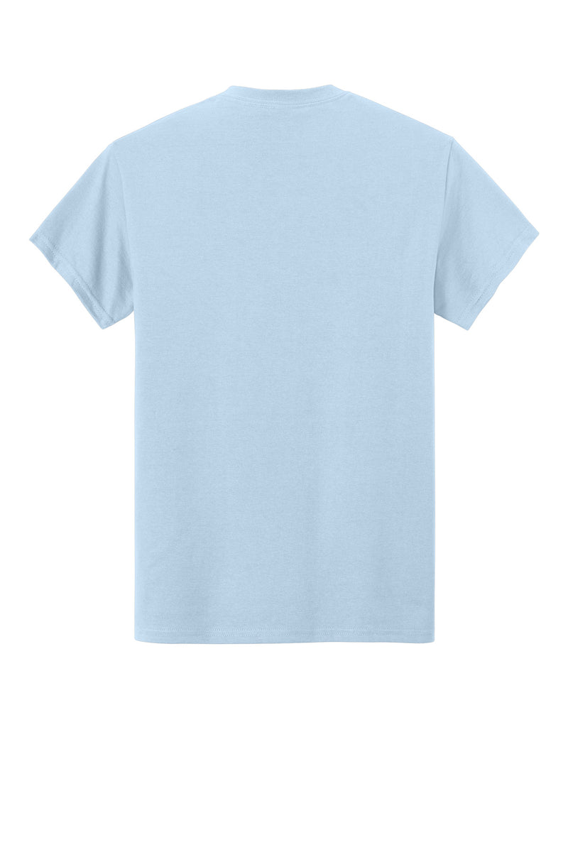Gildan - Ultra Cotton 100% US Cotton T-Shirt with Pocket - Light Blue