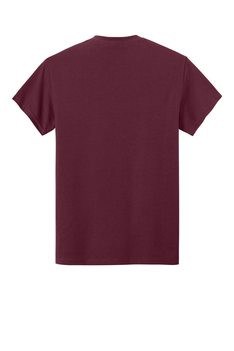 Gildan - Ultra Cotton 100% US Cotton T-Shirt with Pocket - Maroon