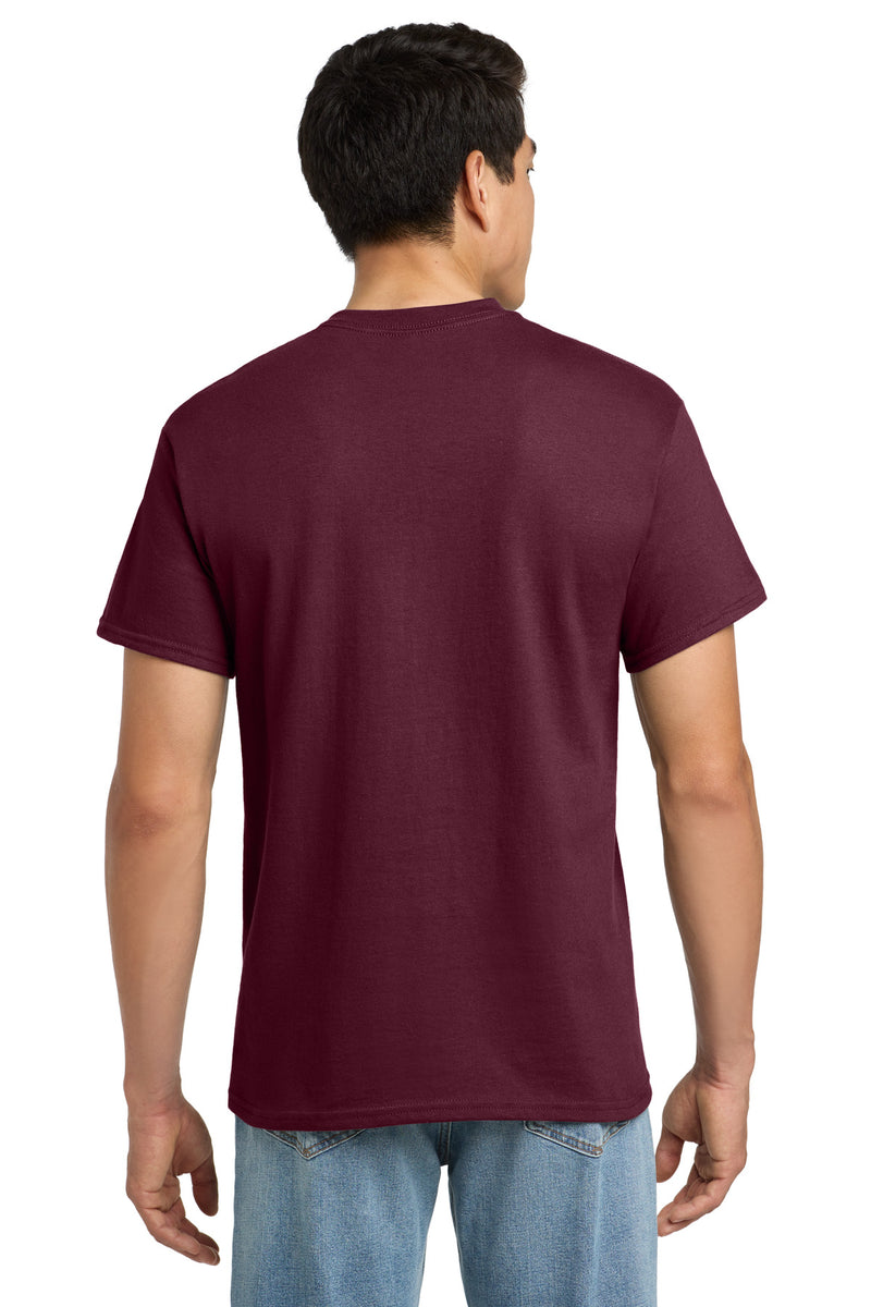 Gildan - Ultra Cotton 100% US Cotton T-Shirt with Pocket - Maroon