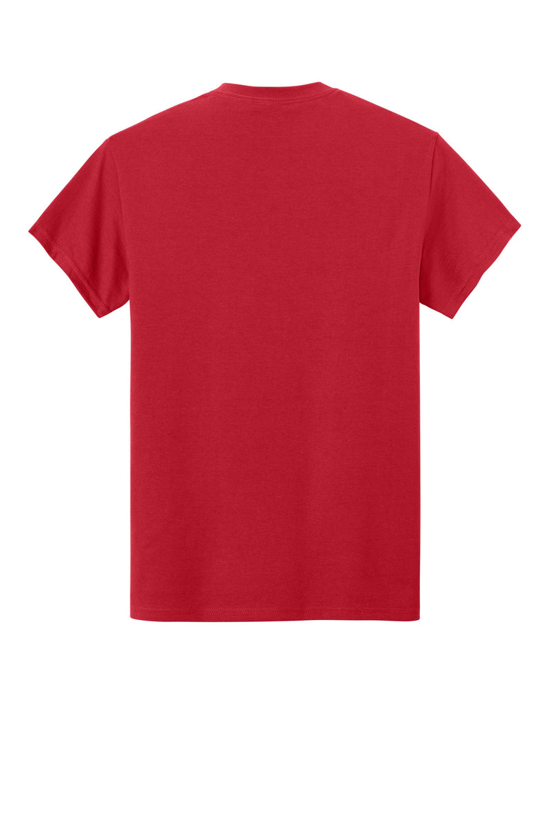 Gildan - Ultra Cotton 100% US Cotton T-Shirt with Pocket - Red