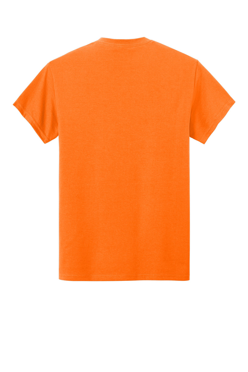Gildan - Ultra Cotton 100% US Cotton T-Shirt with Pocket - S. Orange